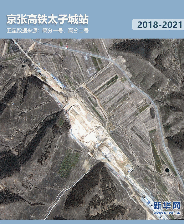 衛(wèi)星見證，這里如何變身“冬奧小城”