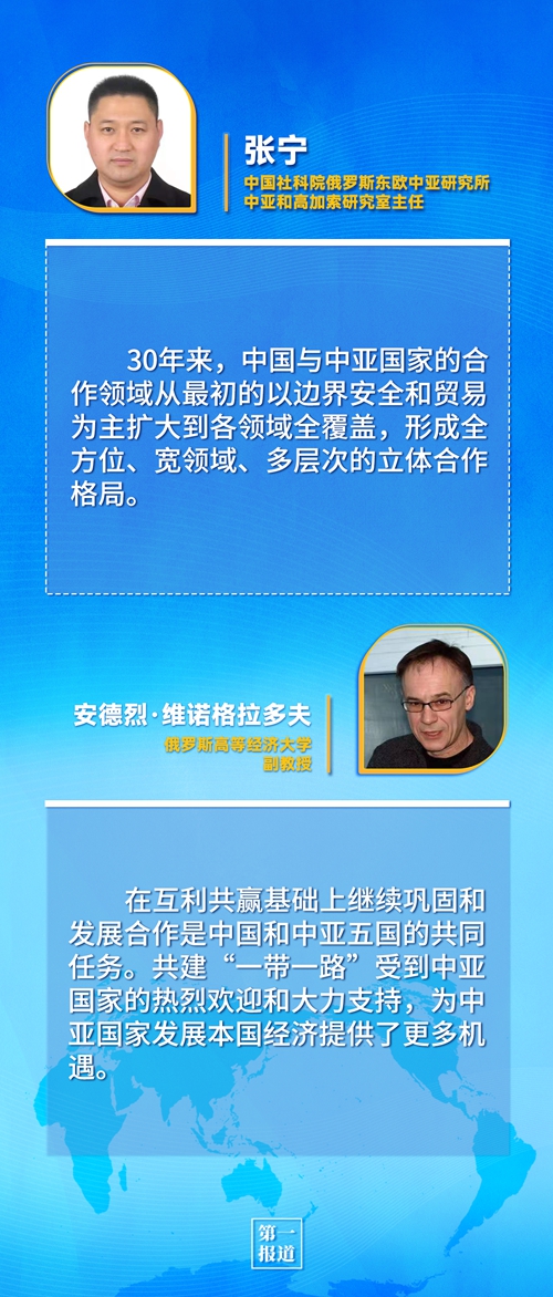 第一報道 | 建交三十年，習(xí)主席這樣評價與中亞五國關(guān)系