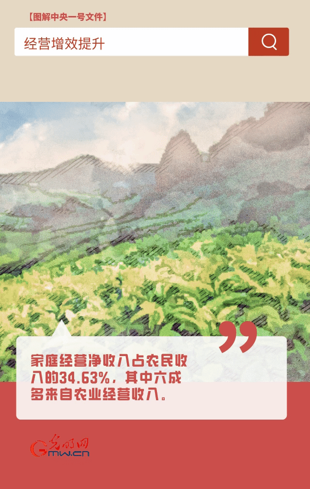 【圖解中央一號文件】“動”漫海報丨今年如何讓農(nóng)民的“錢袋子”鼓起來？