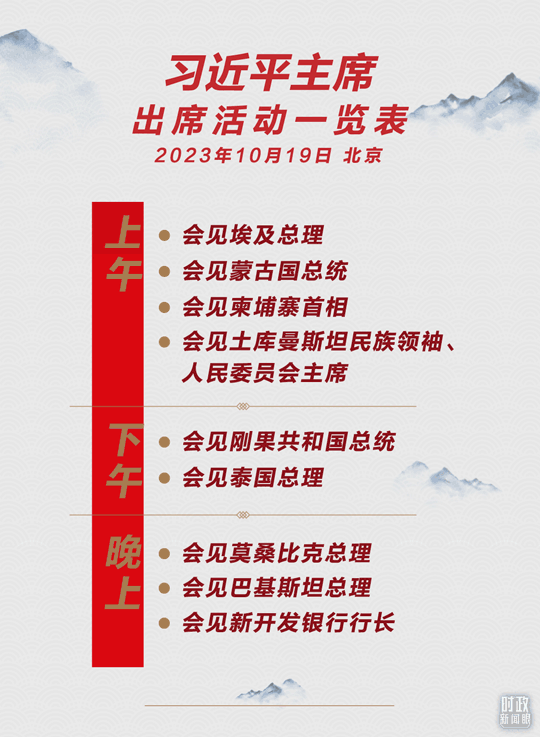 時政新聞眼丨高峰論壇圓滿成功，習(xí)近平密集會見傳遞清晰信號