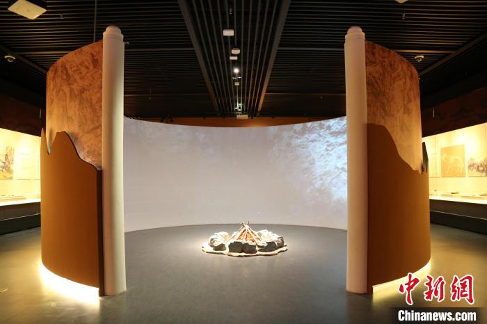 周口店遺址是迄今為止世界上同時期古人類遺址中，材料最豐富、最全面和最具代表性的一處遺址。　太原市博物館供圖