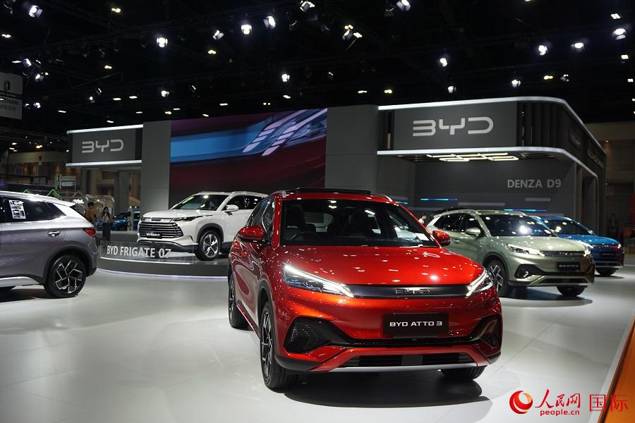 第44屆曼谷國(guó)際車(chē)展開(kāi)幕。冷江濤攝