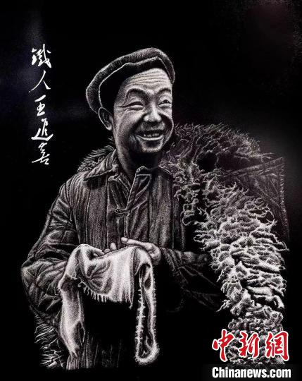 “90后”在酒泉：鍥而不舍，鐵筆生花，他只拿作品說話