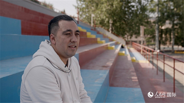 土庫曼斯坦留學生若賀曼。人民網(wǎng) 張文捷攝