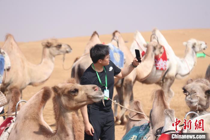 圖為臺胞體驗(yàn)大美內(nèi)蒙古?！⊥袐I供圖