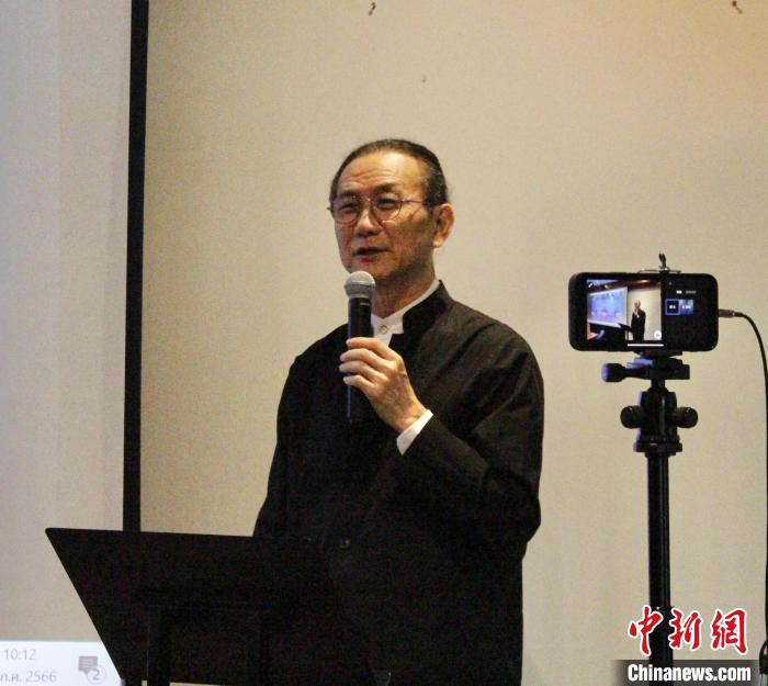 泰國(guó)泰中商務(wù)委員會(huì)主席邱威功致辭。<a target='_blank' href='/' _fcksavedurl='/'><p  align=