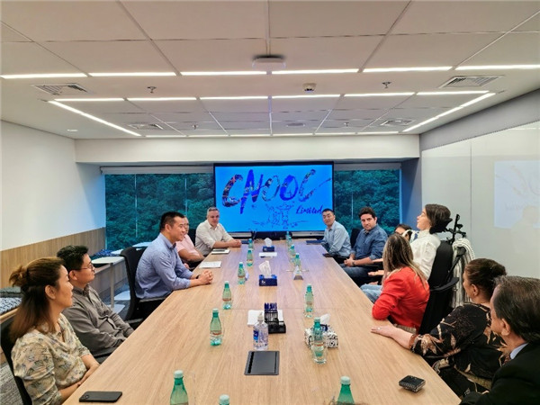 座談會現(xiàn)場。中海油巴西公司供圖