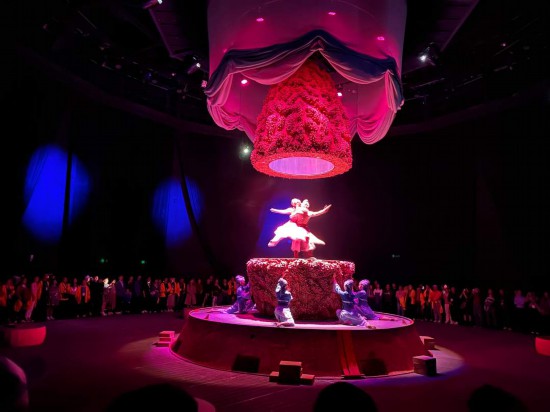 　　《天釀》演出場景。本報記者劉書文攝