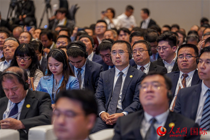 2023中國(guó)（浙江）—泰國(guó)合作交流會(huì)現(xiàn)場(chǎng)。普拉維攝