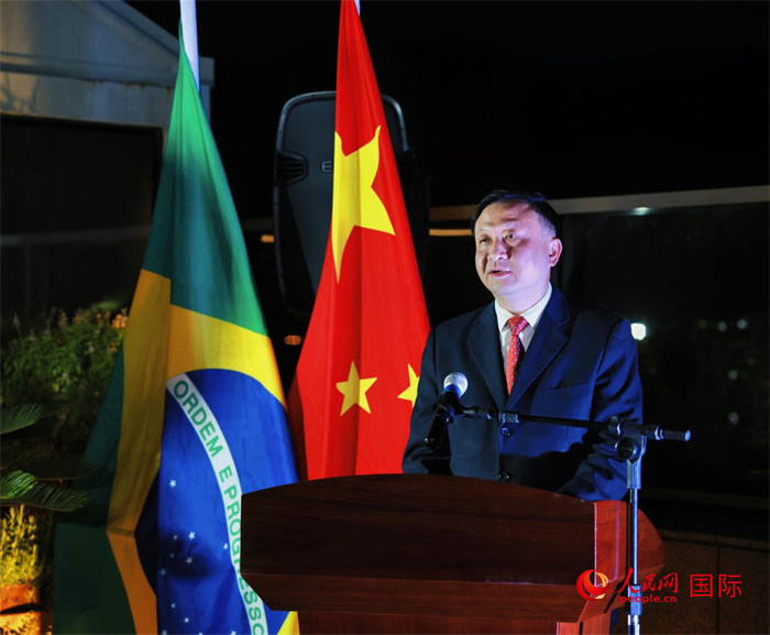 上海市副市長(zhǎng)華源發(fā)表致辭。人民網(wǎng)記者宋亦然攝