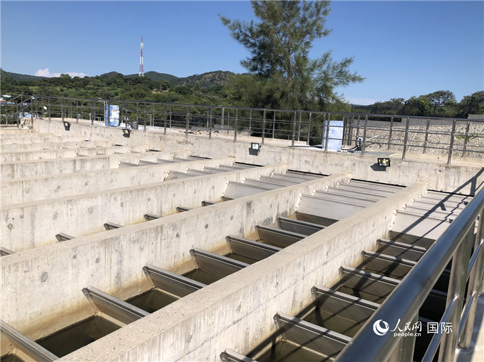 卡夫河供水項目。人民網(wǎng)記者 黃培昭攝