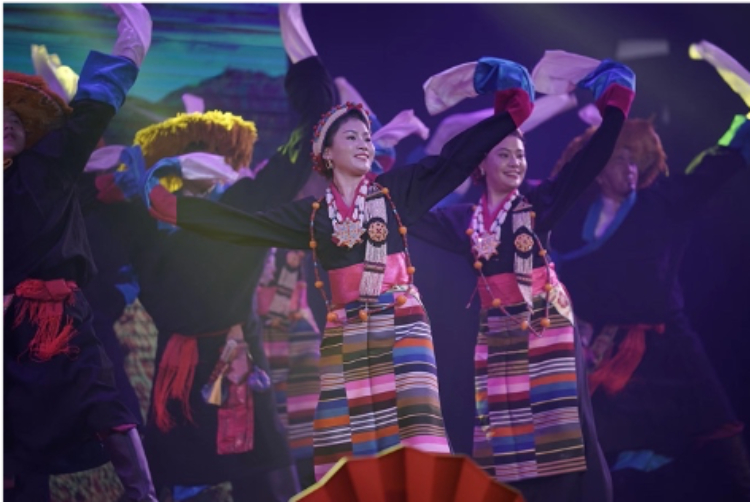 圖為2024“歡樂春節(jié)”中泰互致新春賀辭活動現場。 中國駐泰國大使館文化處供圖