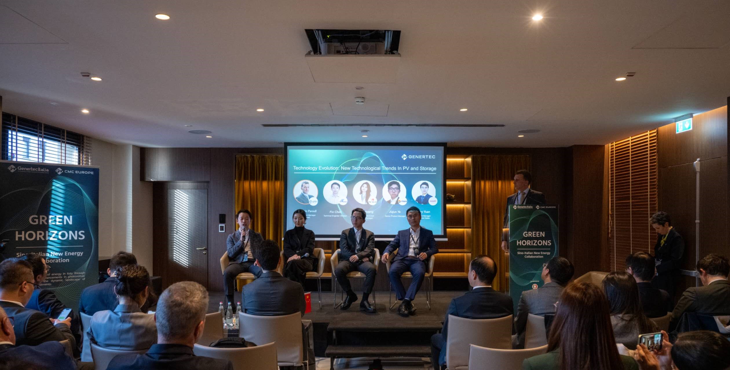 中方企業(yè)代表就新能源技術(shù)發(fā)展趨勢分享觀點。主辦方供圖