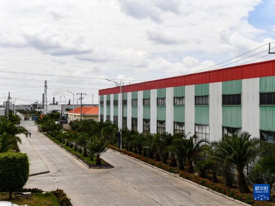 這是2024年2月16日在埃塞俄比亞杜凱姆市拍攝的東方工業(yè)園。 新華社記者 李亞輝 攝