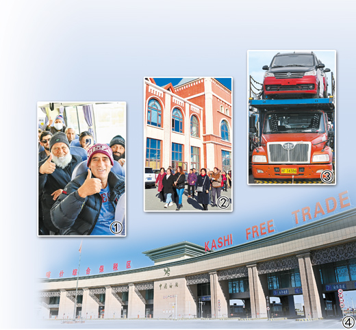 口岸繁榮，新疆成為開放前沿