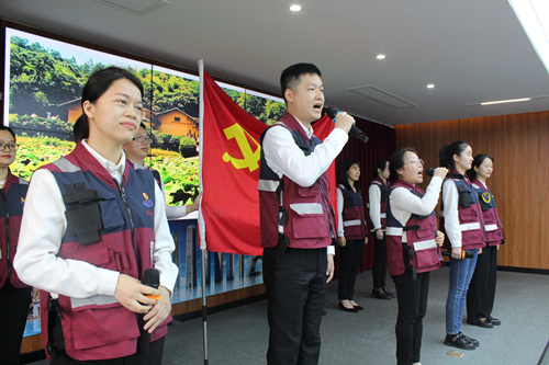 1、主題黨日活動(dòng)現(xiàn)場(chǎng)。受訪單位供圖