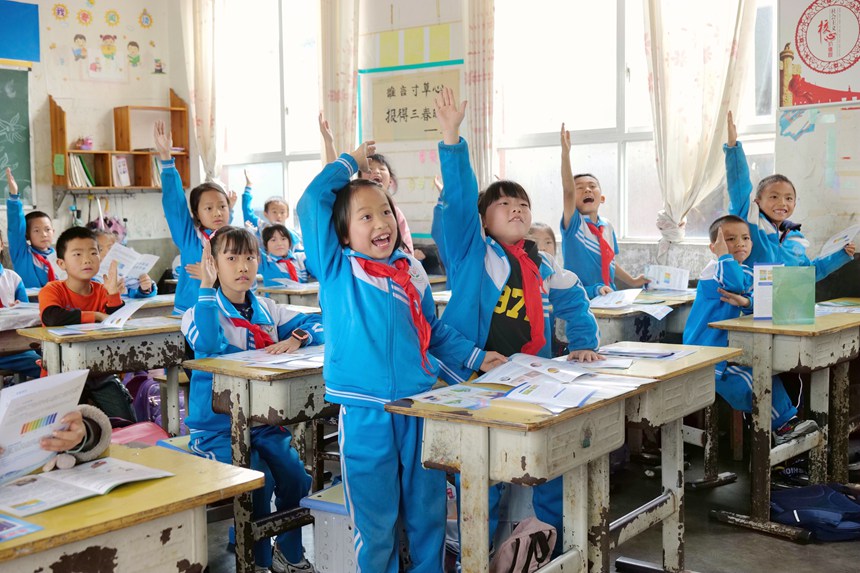 互動(dòng)問答環(huán)節(jié)，同學(xué)們正在踴躍答題。