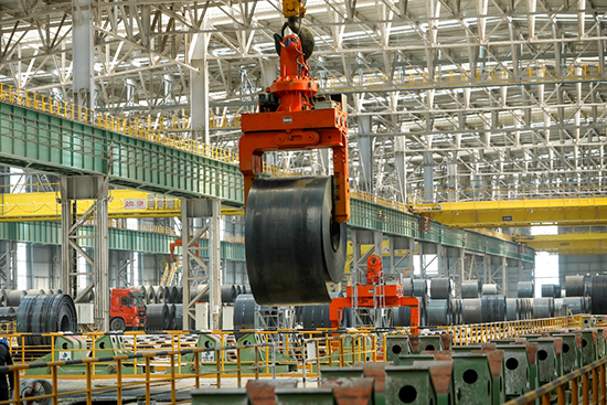 豐南區(qū)臨港經(jīng)濟(jì)開(kāi)發(fā)區(qū)的河北縱橫集團(tuán)豐南鋼鐵有限公司實(shí)景。 李秀清攝