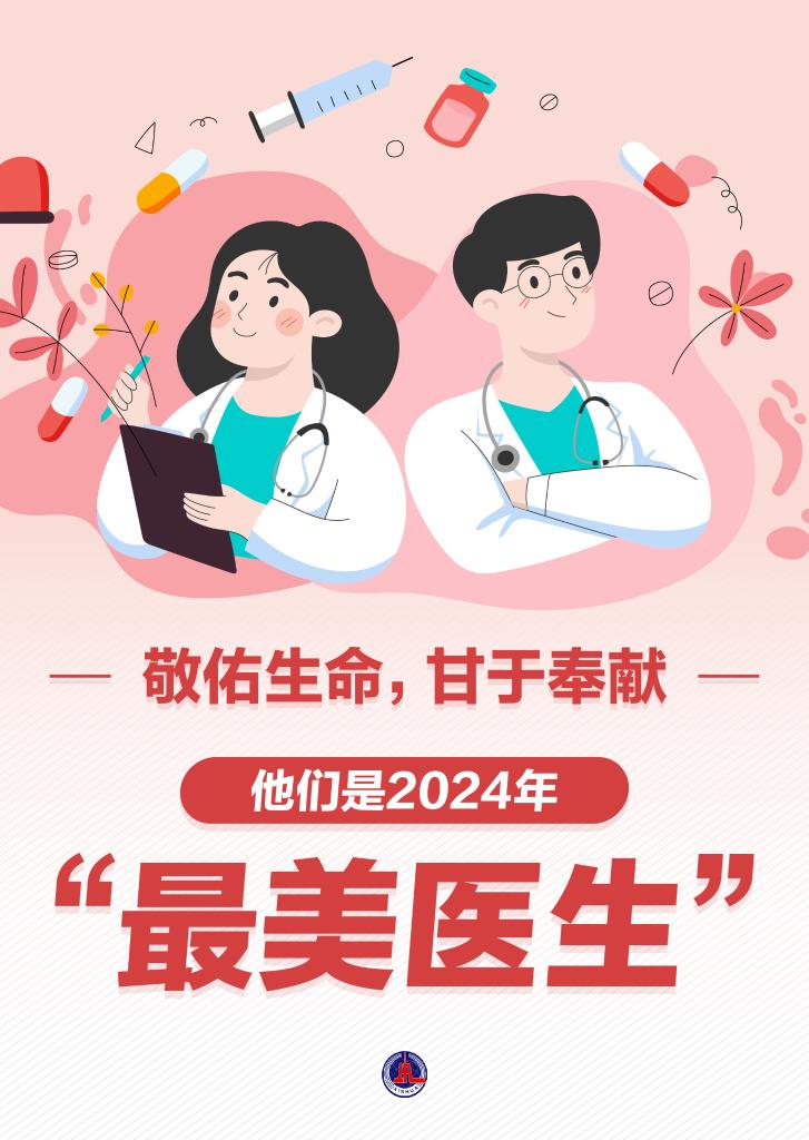 新華鮮報(bào)|致敬“白衣戰(zhàn)士”！2024年“最美醫(yī)生”發(fā)布