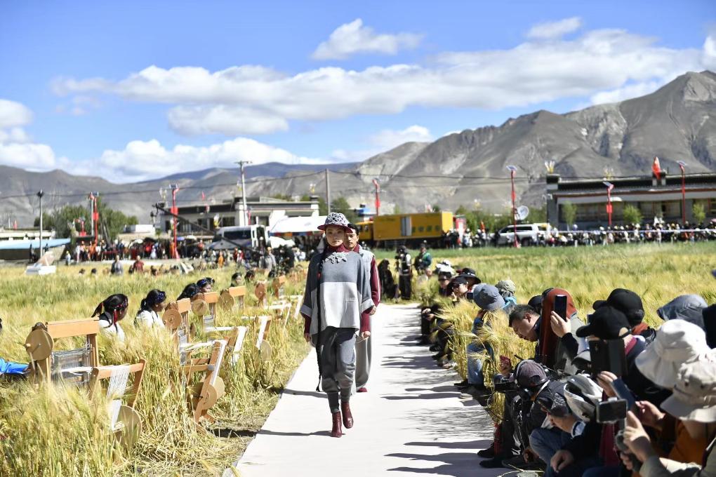 滬藏攜手構建江孜氆氌全產業(yè)鏈體系：“指尖技藝”跨入發(fā)展“新賽道”