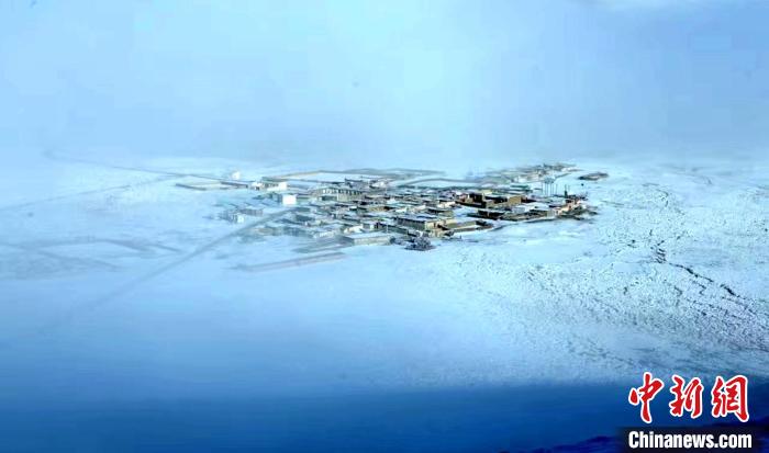 圖為普瑪江塘鄉(xiāng)冬季村景?！±丝ㄗ涌h網(wǎng)信辦供圖