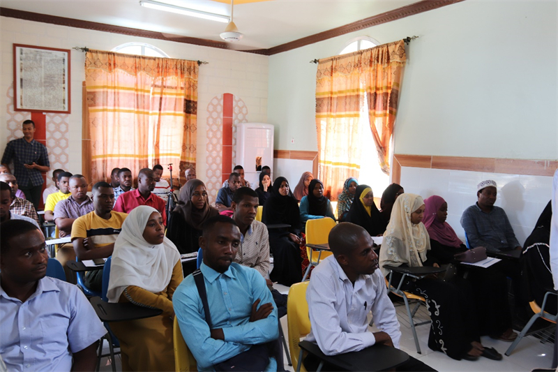 培訓(xùn)現(xiàn)場(chǎng)。專(zhuān)家組供圖