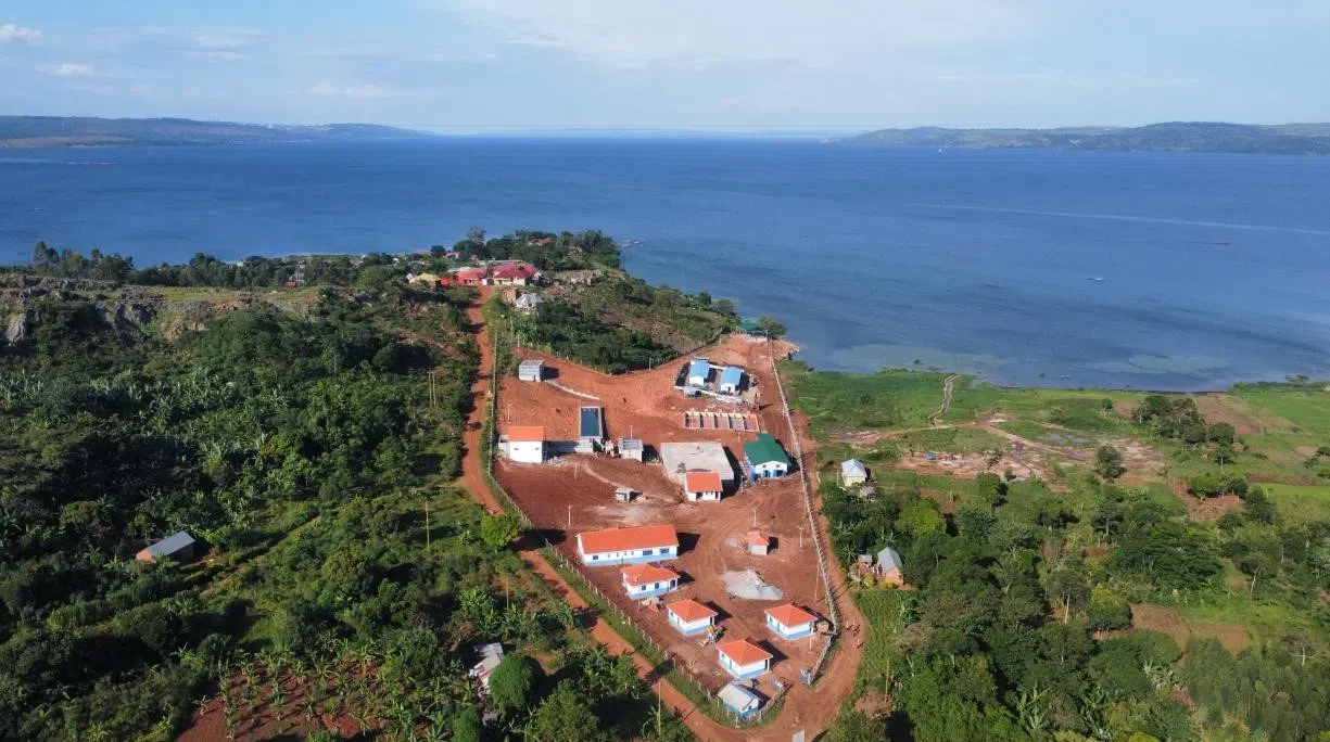 烏干達布伊奎供水項目建設完成。中鐵十局非洲公司供圖