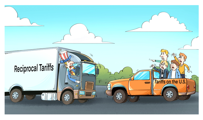 漫畫作者：譚希光（人民網(wǎng)版權(quán)圖片，未經(jīng)授權(quán)請(qǐng)勿轉(zhuǎn)載。）