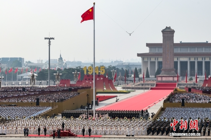 9月3日，紀(jì)念中國人民抗日戰(zhàn)爭暨世界反法西斯戰(zhàn)爭勝利80周年大會在北京天安門廣場隆重舉行。<a target='_blank' href='/'><p  align=