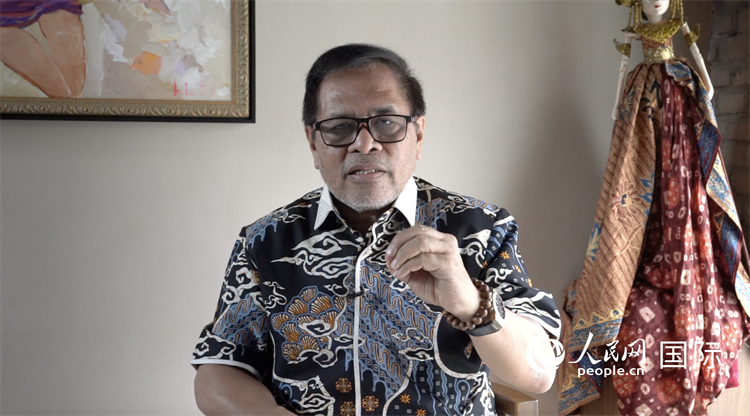 5月14日，印度尼西亞大使周浩黎接受人民網(wǎng)專(zhuān)訪。人民網(wǎng) 王婧攝