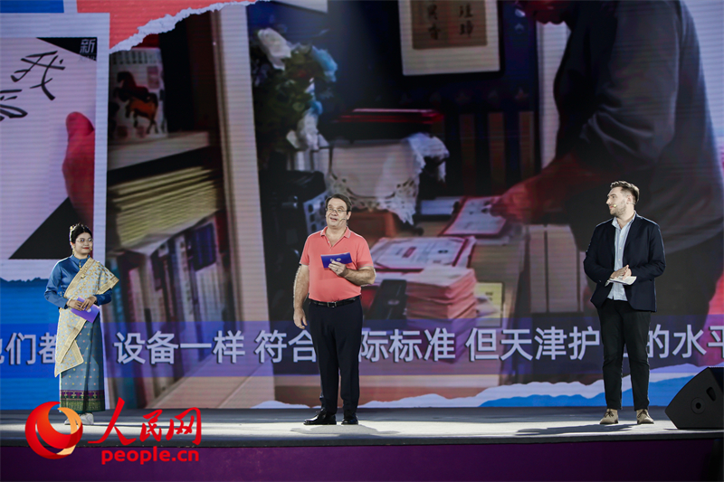 從左至右分別為馬星彤、皮安睿、柯明可。人民網(wǎng)記者 于凱攝