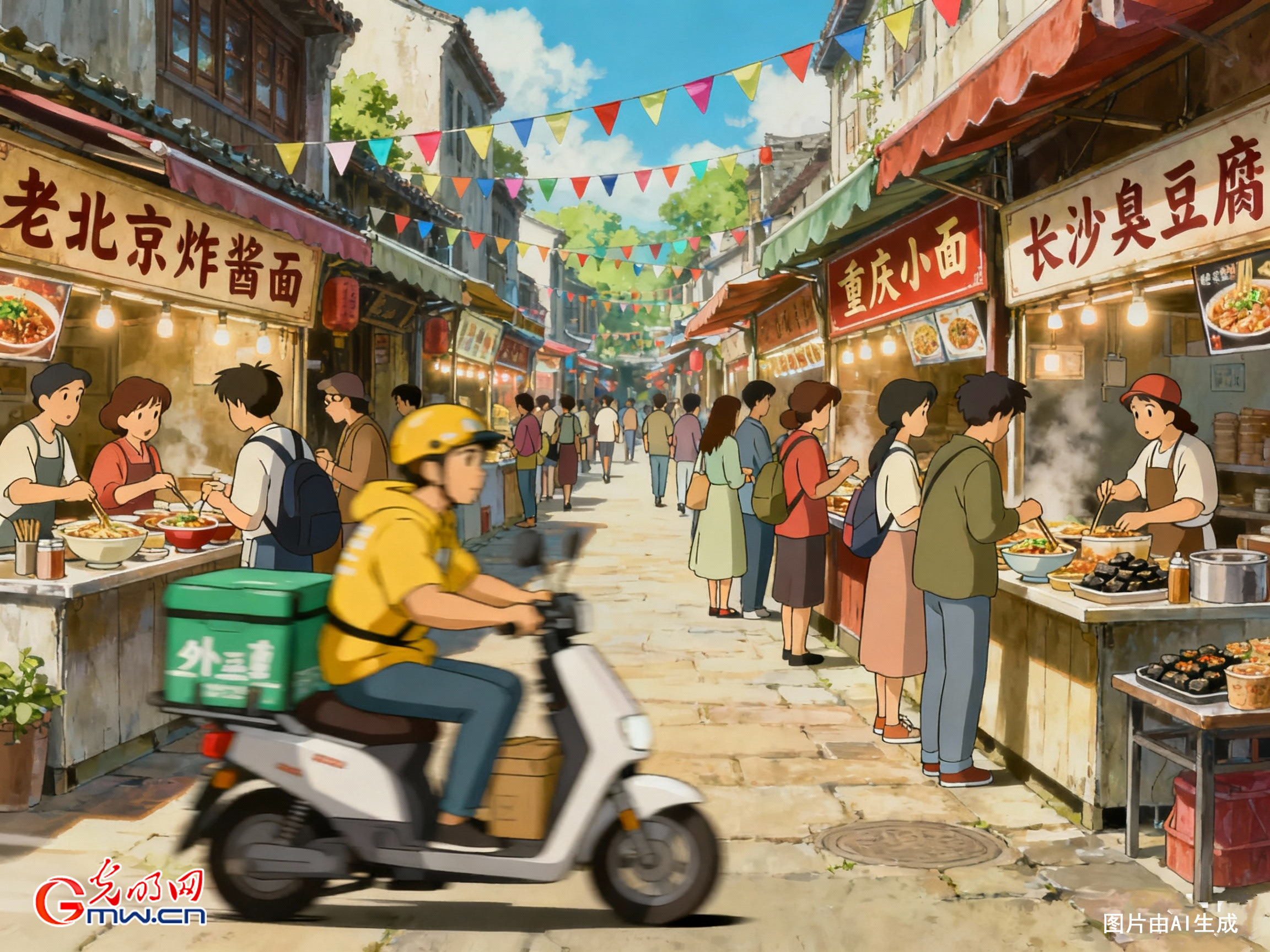 【光明漫評(píng)】國(guó)慶煙火氣，離不開勞動(dòng)者的守護(hù)