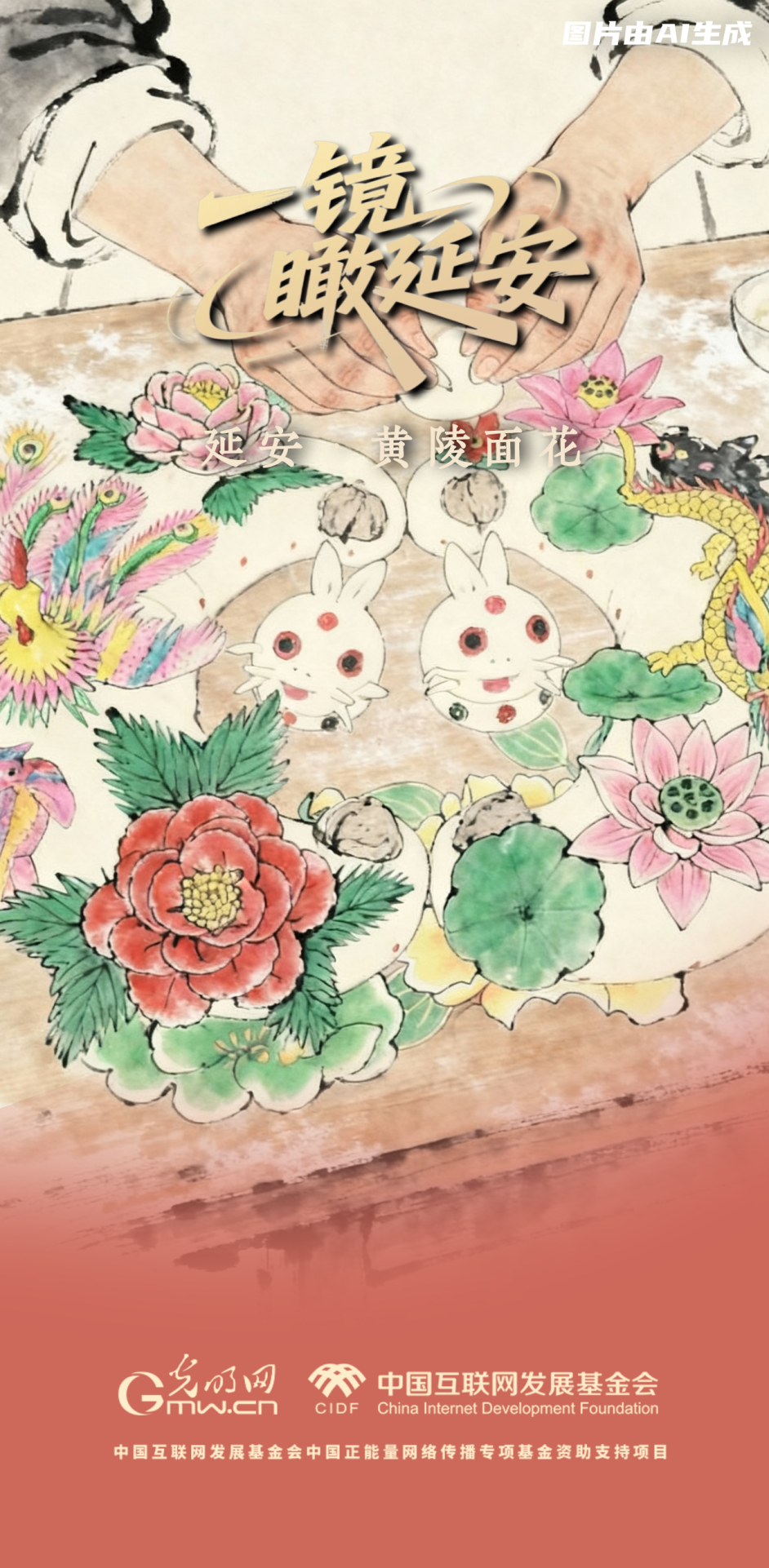 【一鏡瞰延安·AI海報】跟著這些非遺文化，感受老區(qū)風土人情