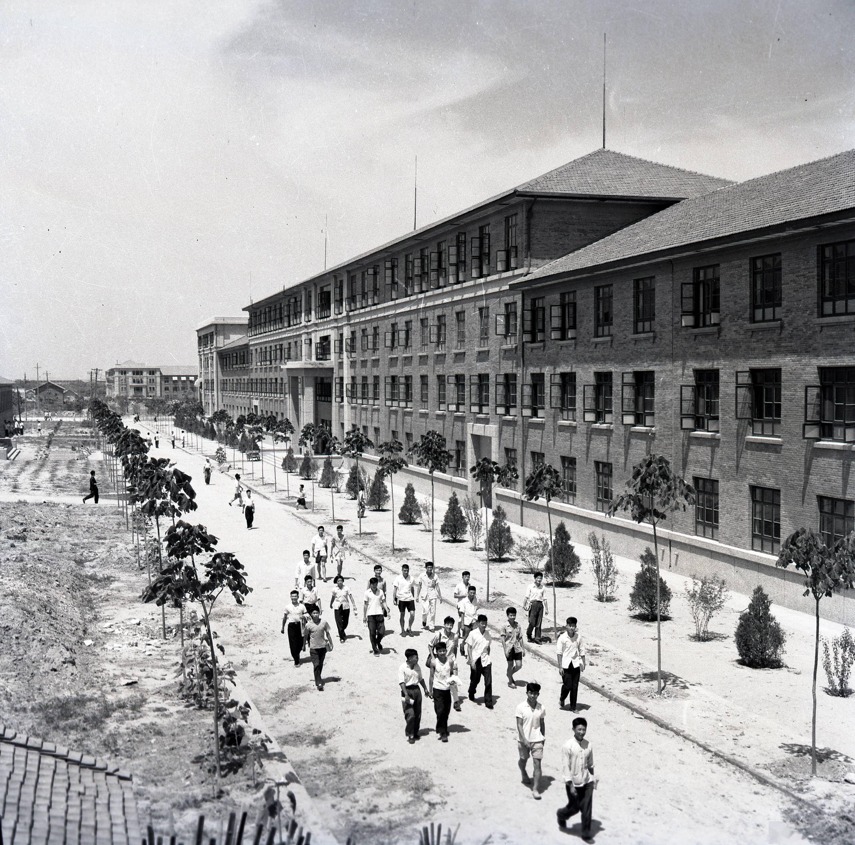1959年拍攝的西遷后的交通大學校園一景（資料照片）。