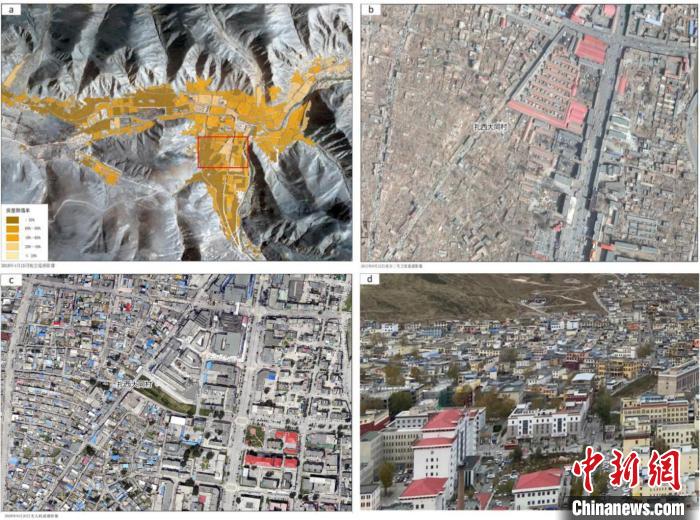 災(zāi)后重建區(qū)群眾住房條件得到根本性改善監(jiān)測(cè)結(jié)果。中科院空天院 供圖