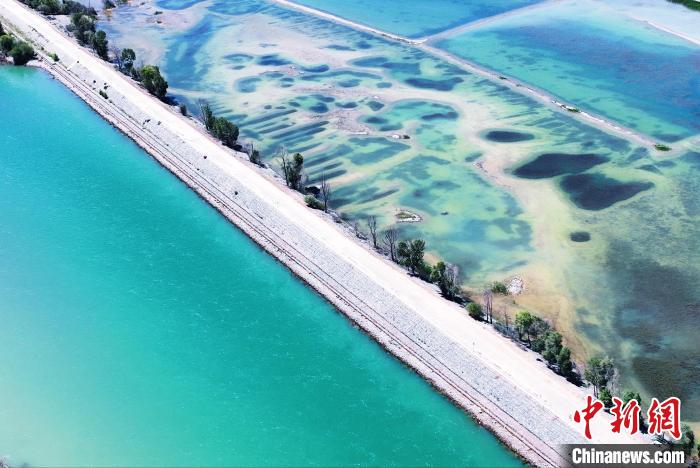 航拍貴德縣黃河?！●R銘言 攝