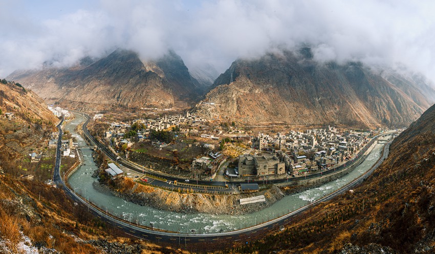 四川省阿壩州理縣桃坪村。四川省文旅廳供圖