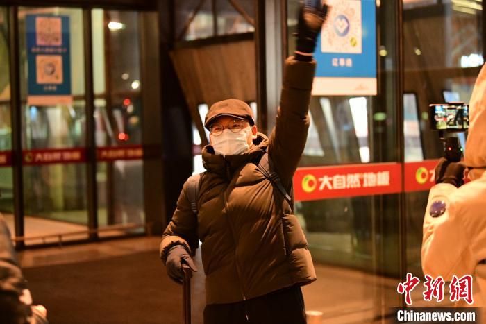 1月9日晚剛到沈陽(yáng)。　鐵西區(qū)委宣傳部 攝