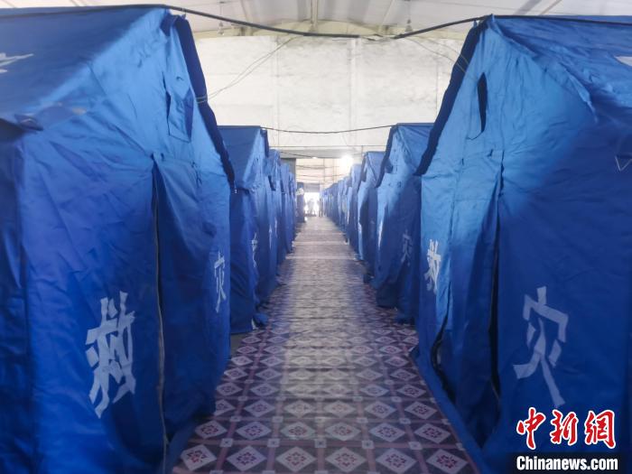 那曲火車站集中健康監(jiān)測(cè)點(diǎn)。　中國鐵路青藏集團(tuán)有限公司拉薩車務(wù)段 供圖