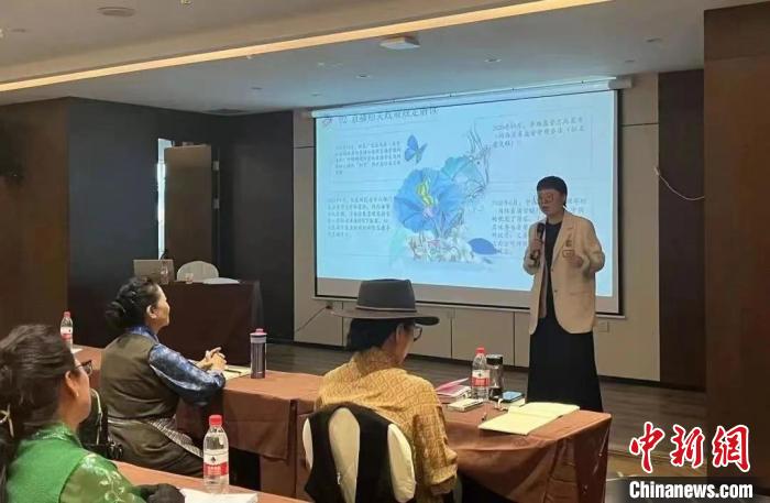 圖為西藏自治區(qū)婦聯(lián)組織直播電商培訓。資料圖 西藏自治區(qū)婦聯(lián)供圖