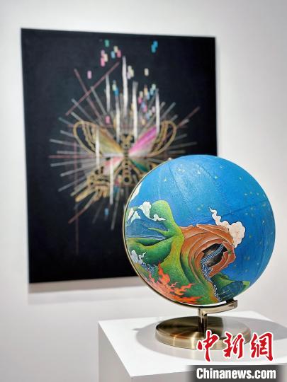 展覽現(xiàn)場?！□囆g(shù)中心 供圖