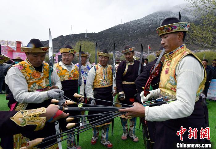 3月28日，參加響箭比賽的選手們?！±盍?攝