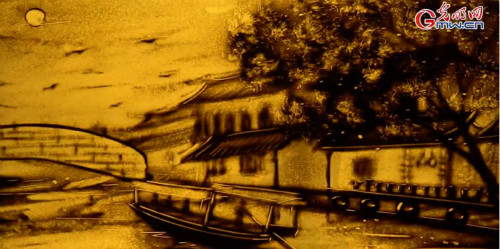 【沙畫(huà)】風(fēng)好正揚(yáng)帆，起航新時(shí)代