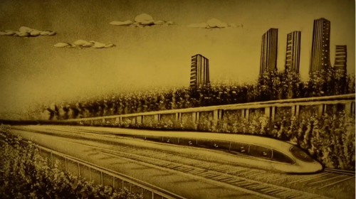 【沙畫】改革開放，讓夢(mèng)想觸手可及