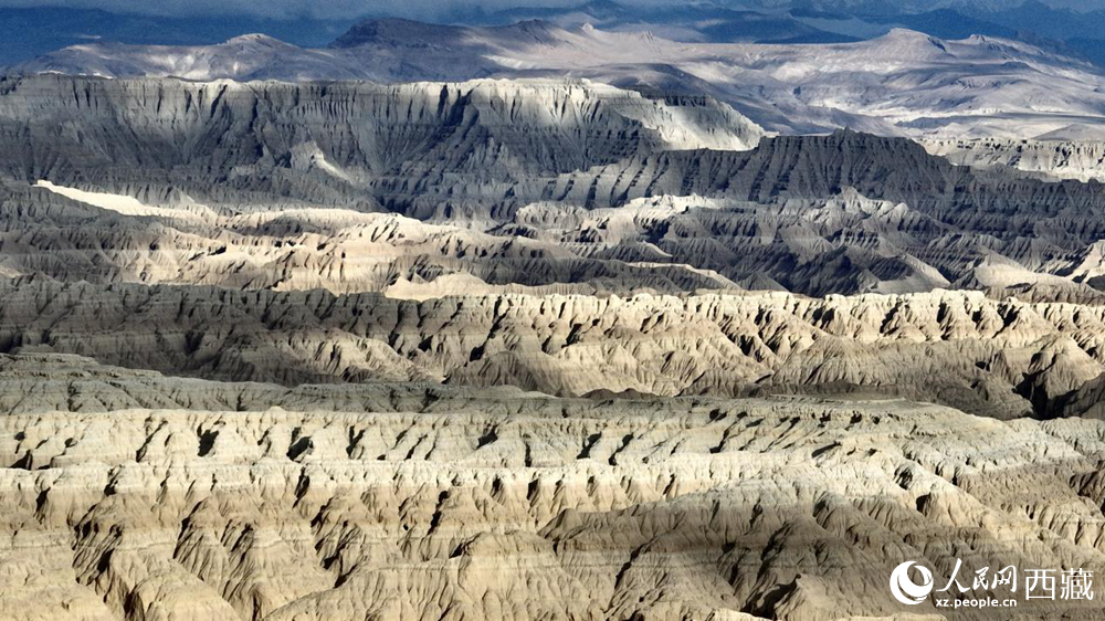 西藏阿里地區(qū)札達(dá)土林國家地質(zhì)公園。人民網(wǎng)記者 次仁羅布攝