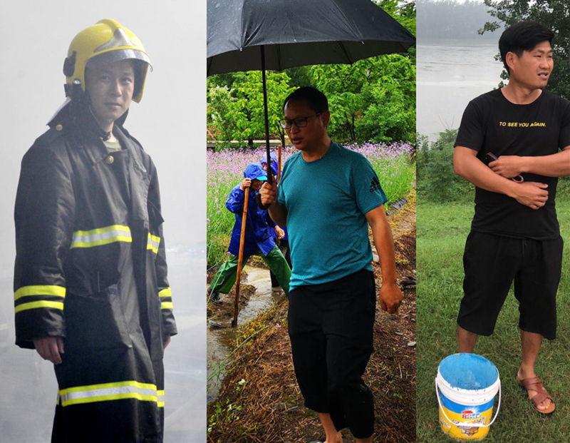 左起：陳陸、甘磊、帖克艷。